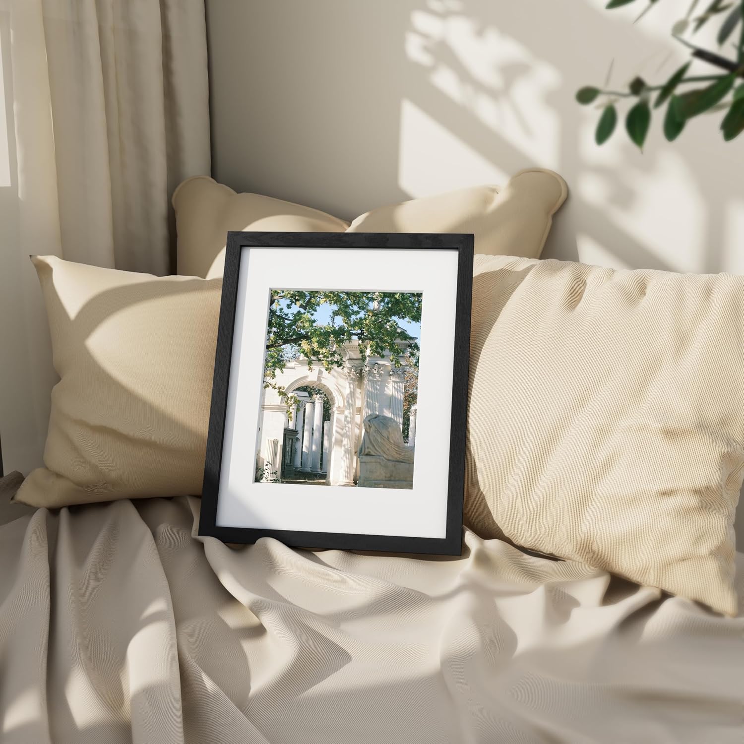 Black Wood Finish Frame - Multi-Size