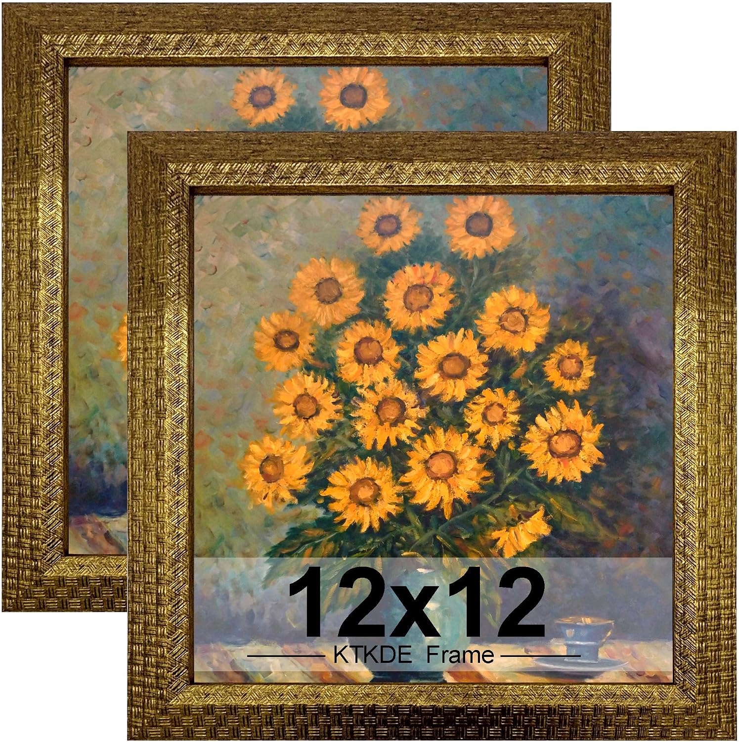 Ornate Gold Finish Photo Frame Set - Multi-Size