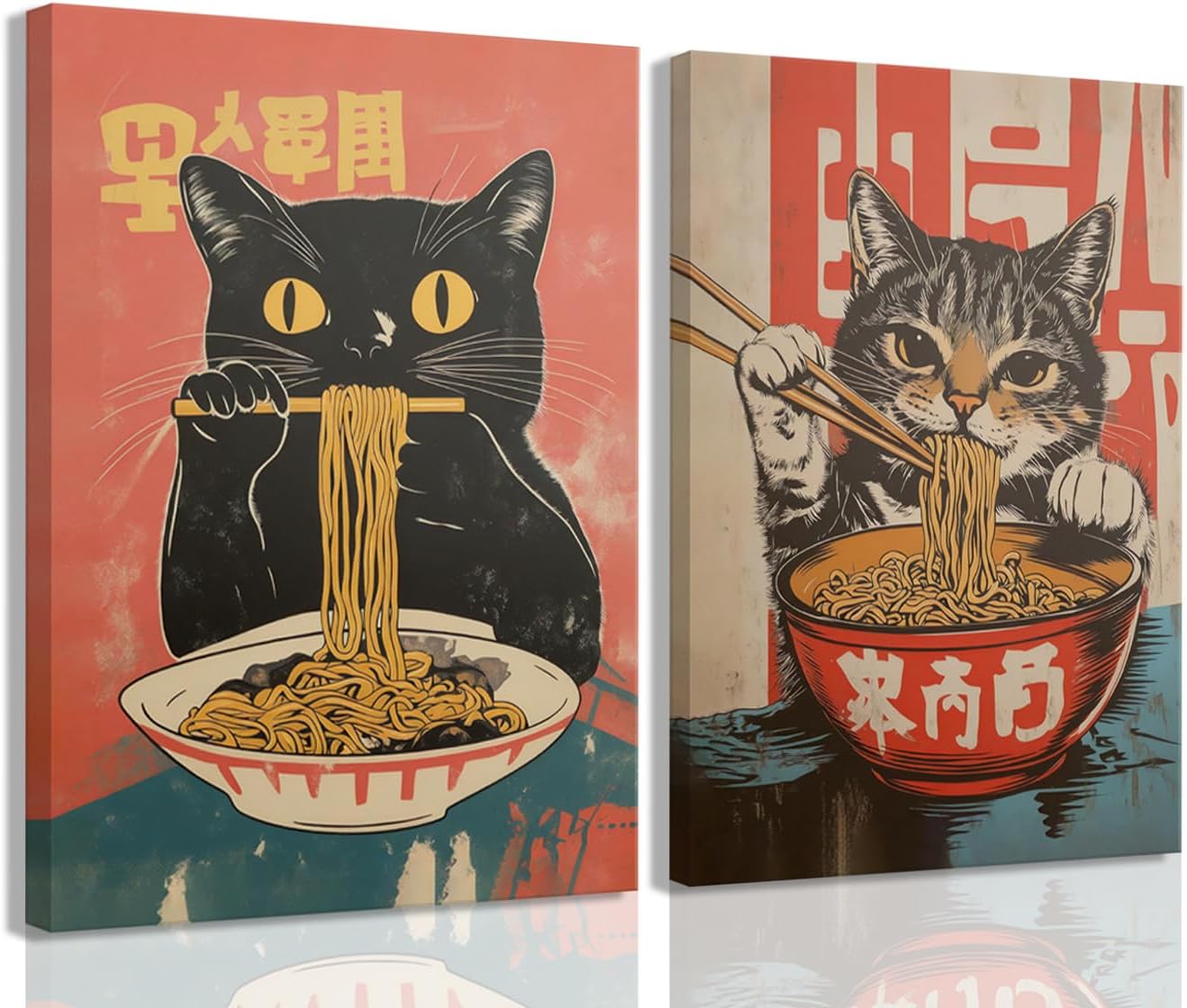 Two-Panel Canvas Art Pair